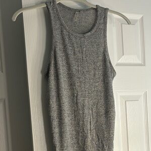 Gray Sleeveless Women's Top